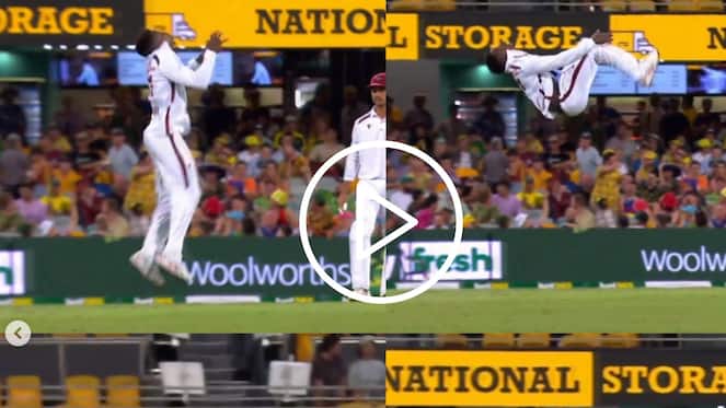 [Watch] Kevin Sinclair's 'Unique' Cartwheel Back-Flip Celebration After 1st Test Wicket vs AUS